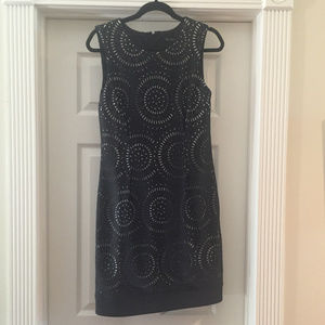 White House/Black Market Black Sheath Dress